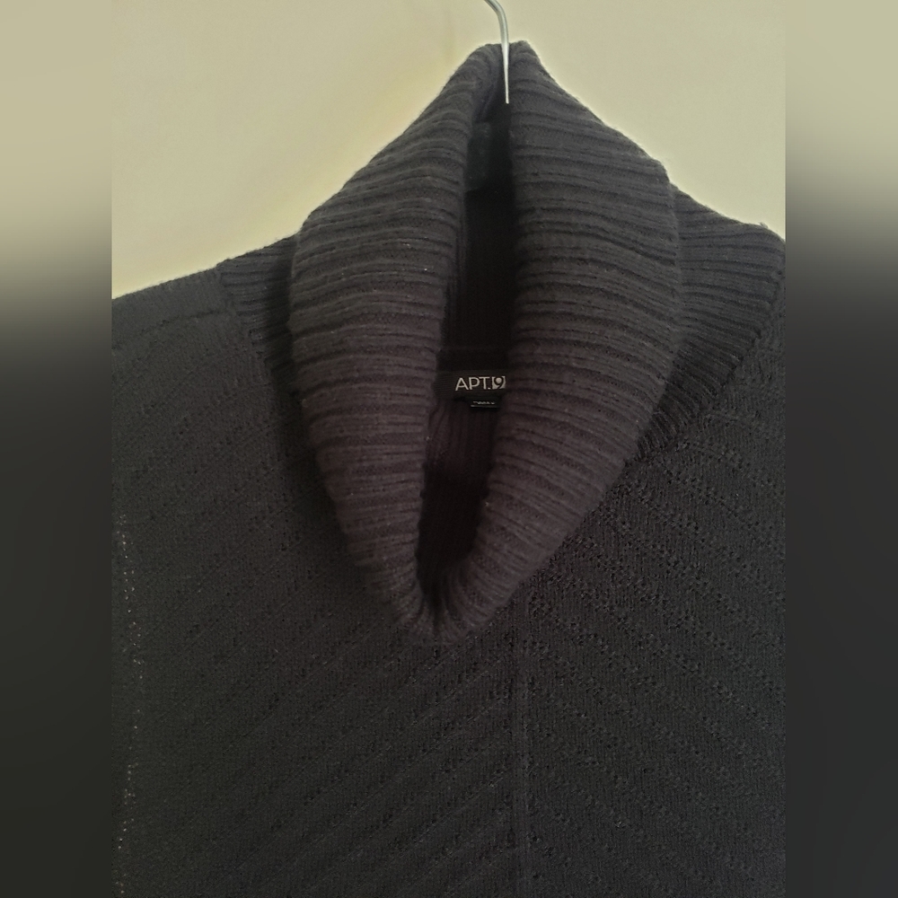 Apt 9 Sleeveless Sweater Turtleneck Tunic Dress - image 2